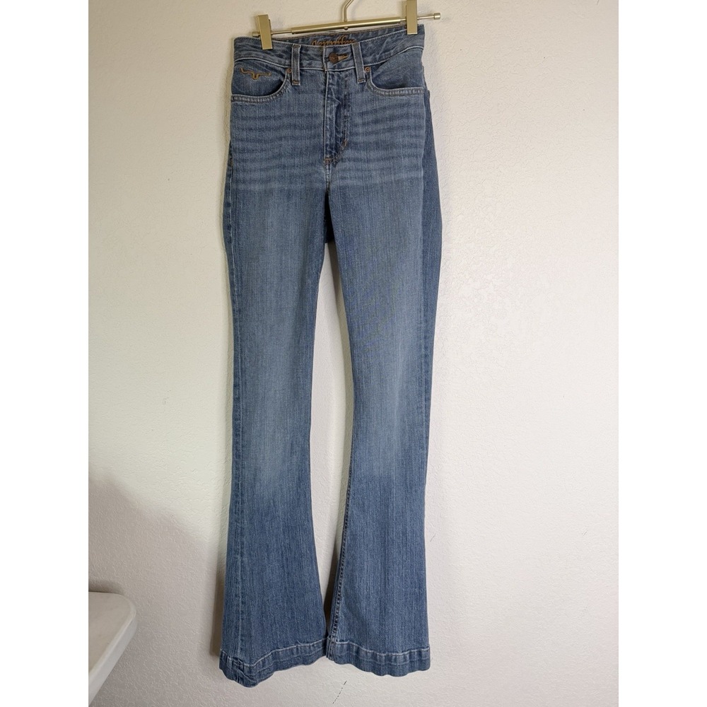 Kimes Ranch Jennifer Women's Jeans Size 000/36 Blue Denim Flare Bootcut Western